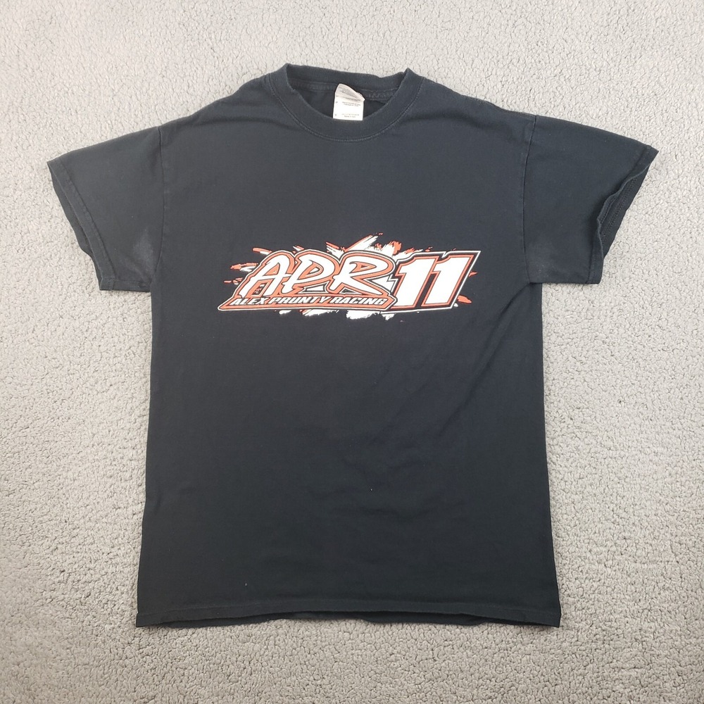 Alex Prunty Racing Shirt Mens Small Black #11 Super Late Model Moraine Park Tech